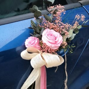 Decoración de coches para bodas